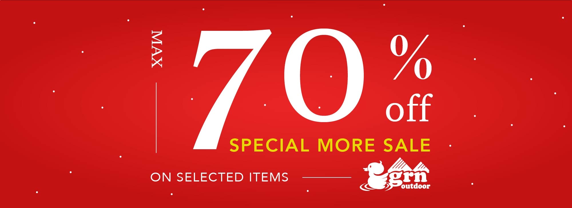 SPECIAL MORE SALE